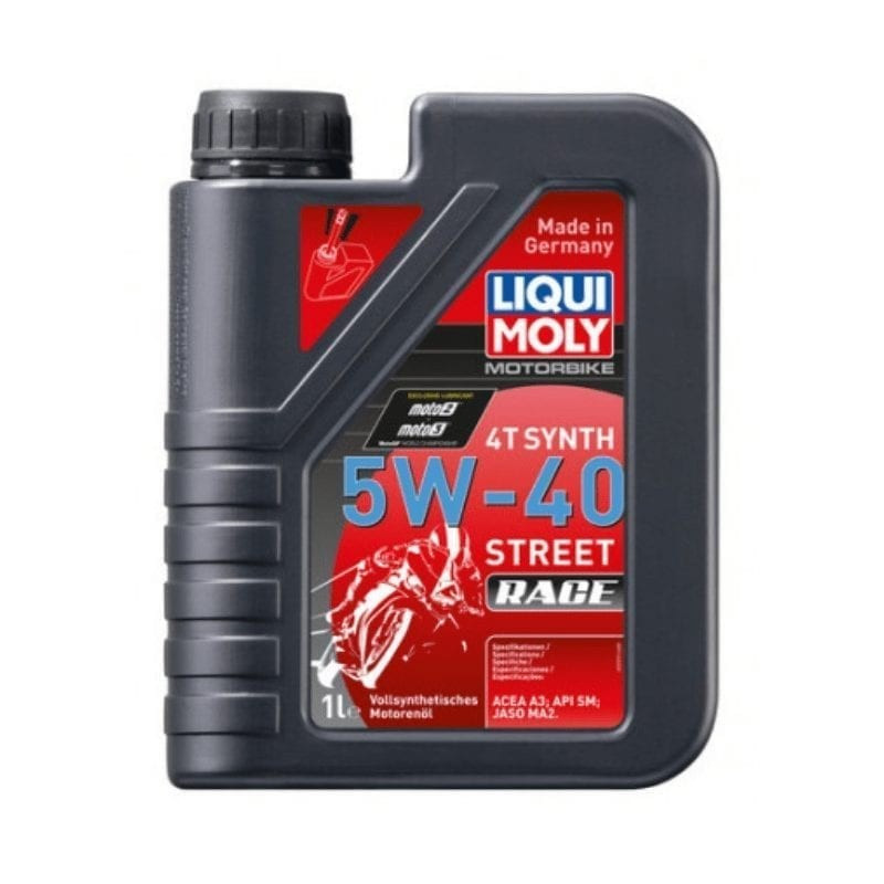LIQUI MOLY 5W-40 4T SYNTHETIC STREET RACE 1L