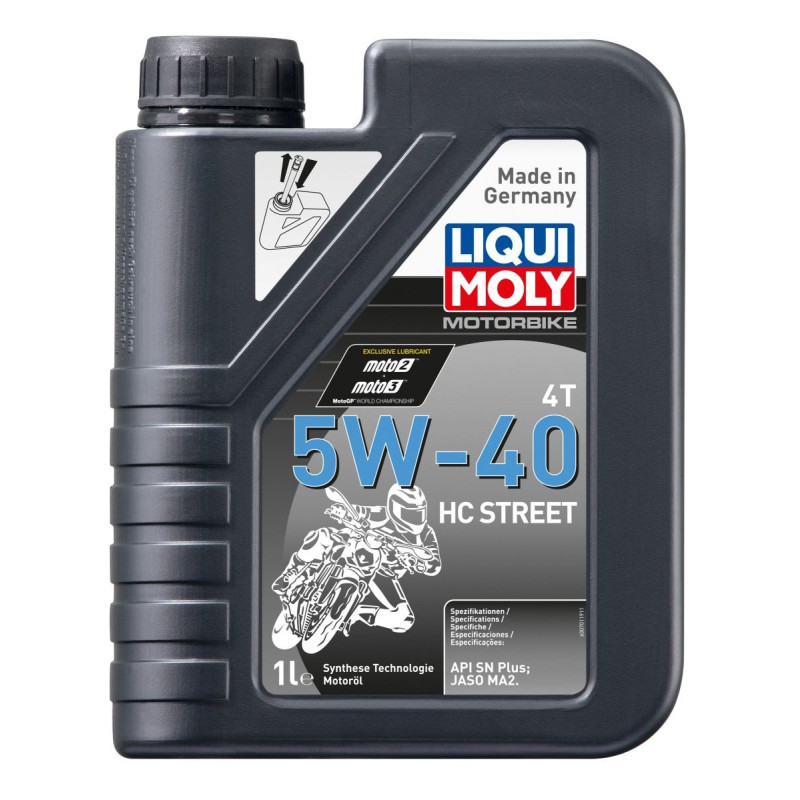 LIQUI MOLY 5W-40 4T HC STREET 1L