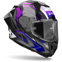 AIROH GP 800 MUST CARBON PRETO / ROXO