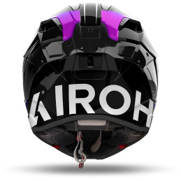 AIROH GP 800 MUST CARBON PRETO / ROXO