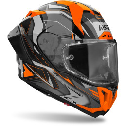 AIROH GP 800 MUST CARBON PRETO / CINZA / LARANJA