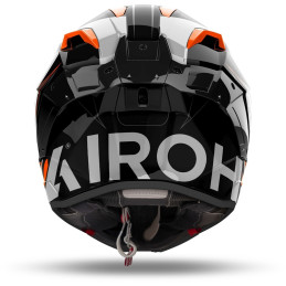 AIROH GP 800 MUST CARBON PRETO / CINZA / LARANJA
