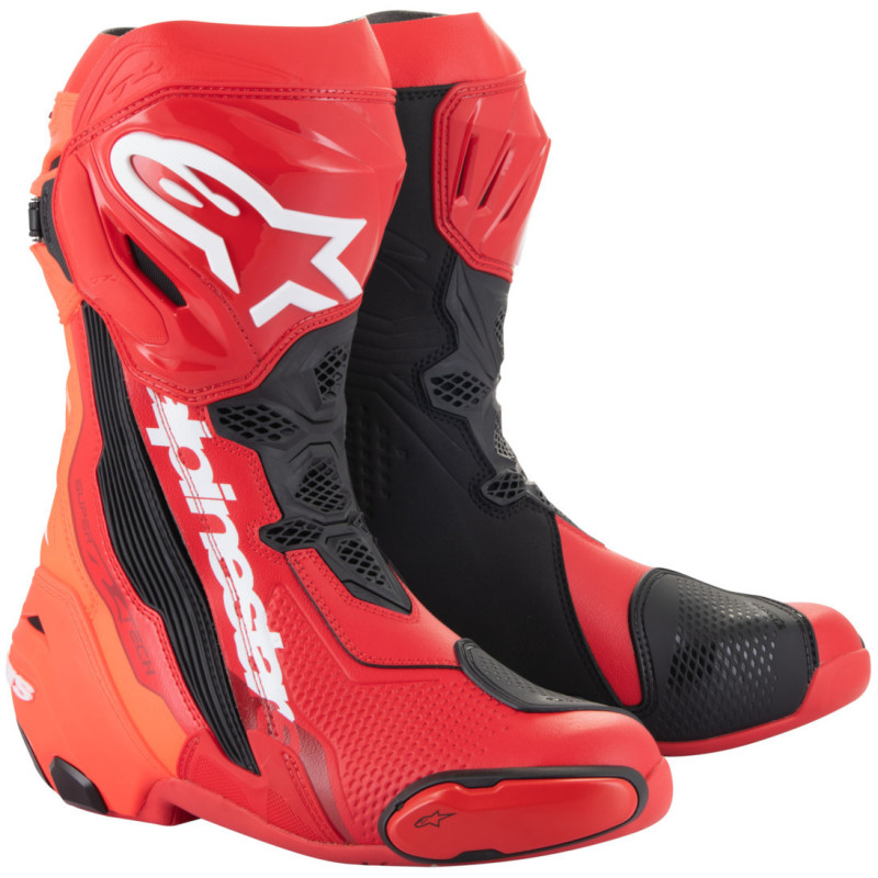ALPINESTARS BOTAS SUPERTECH R VERMELHO