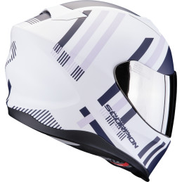 SCORPION EXO-520 EVO AIR BANSHEE BRANCO / AZUL