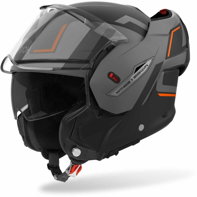 AIROH MATHISSE II GENIUS LARANJA/PRETO