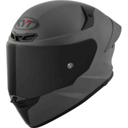KYT TT-REVO PLAIN CINZA MATE