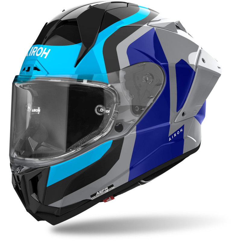 AIROH GP 800 COMPETITION CARBON AZUL