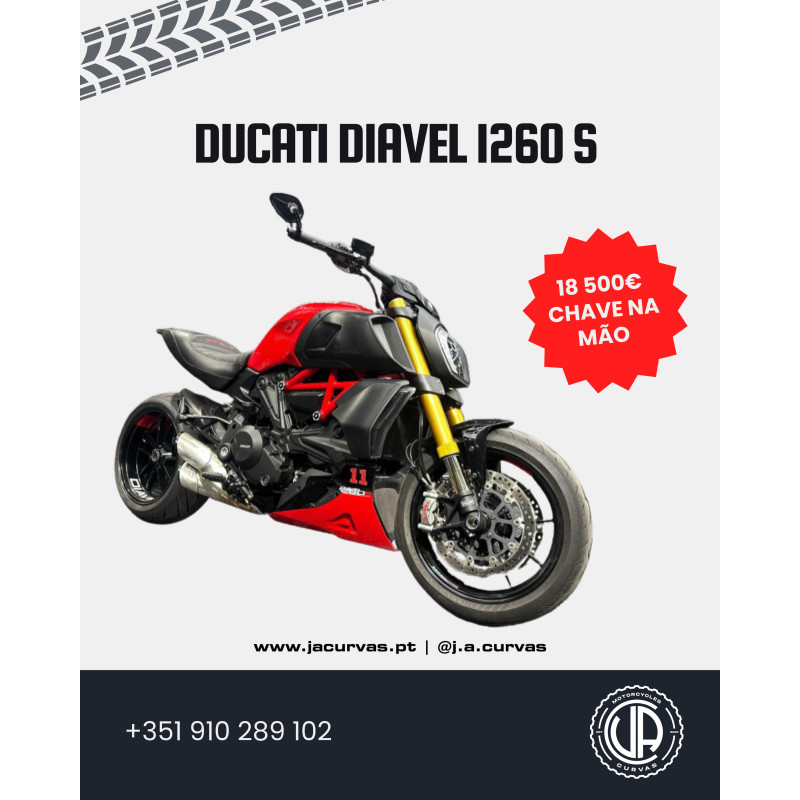 DUCATI DIAVEL 1260 S (CAMPANHA EM VIGOR)