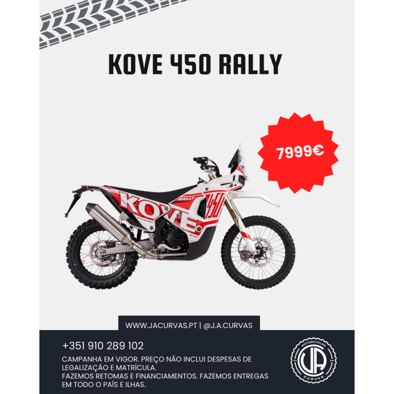 KOVE 450 RALLY (CAMPANHA EM VIGOR)