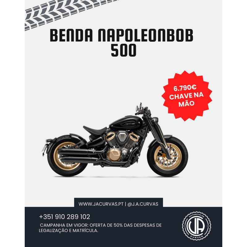 BENDA NAPOLEON BOB 500 (CAMPANHA EM VIGOR)