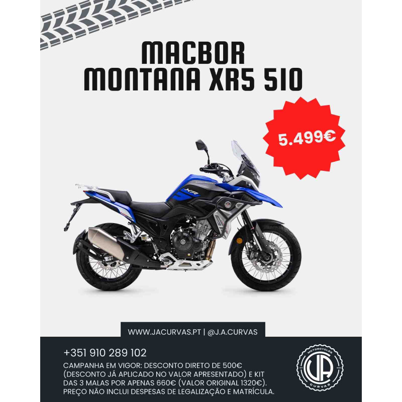 MACBOR MONTANA XR5 510 (CAMPANHA EM VIGOR)