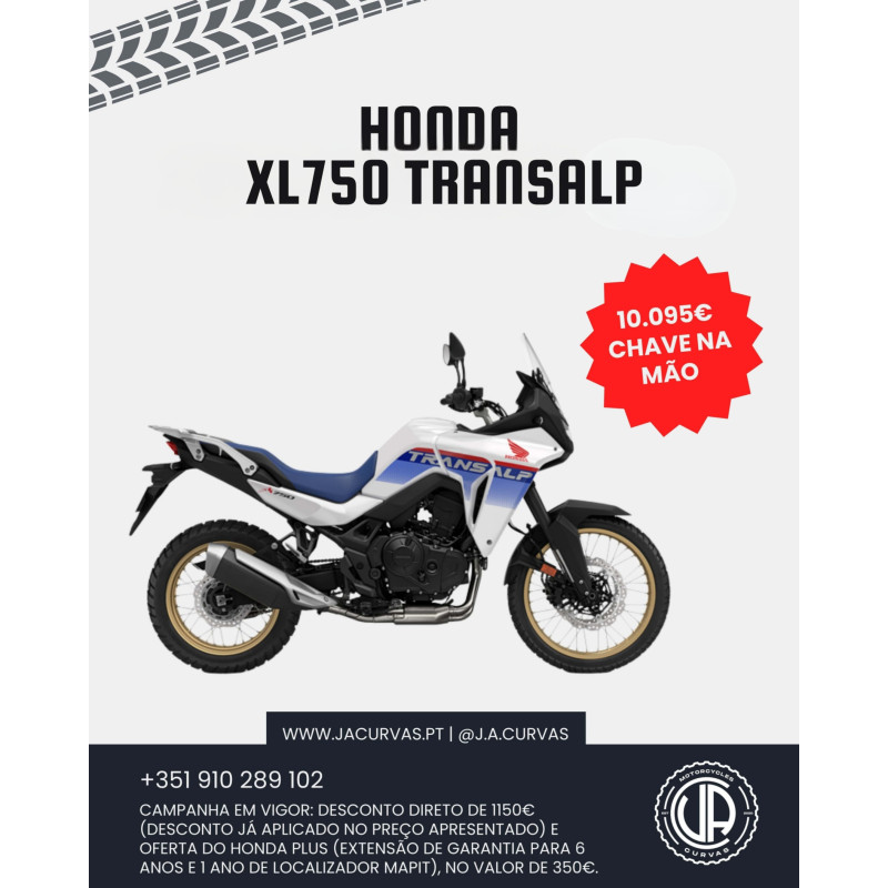 HONDA XL 750 TRANSALP (CAMPANHA EM VIGOR)