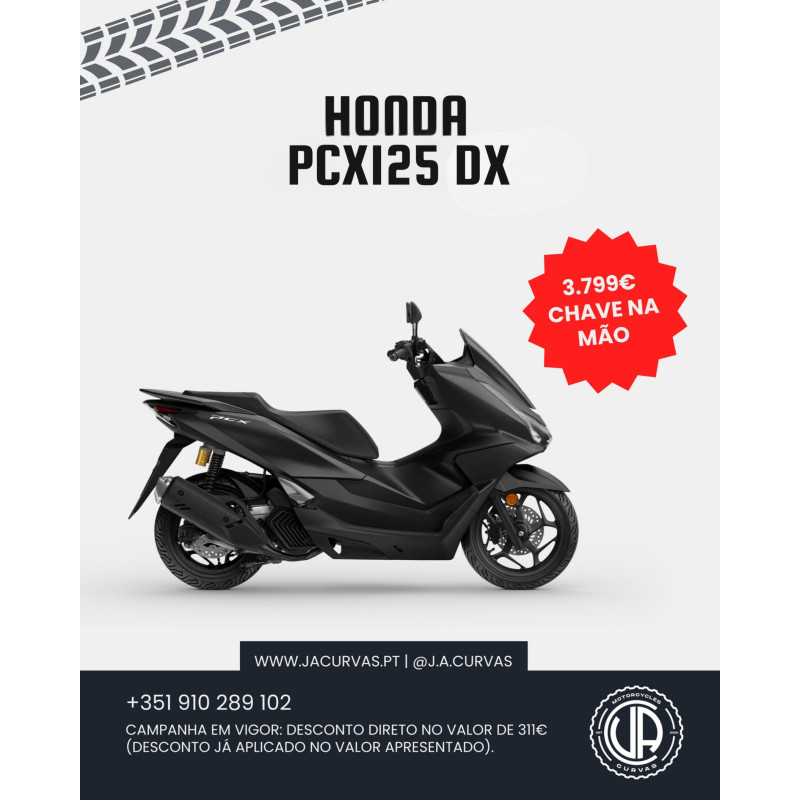 HONDA PCX 125 DX (CAMPANHA EM VIGOR)