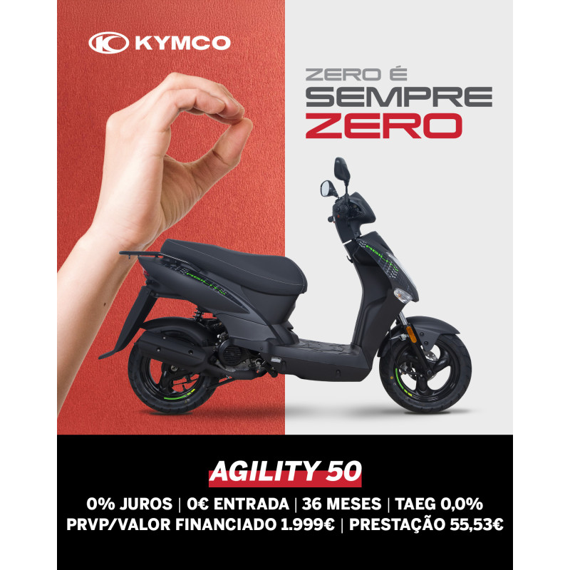 KYMCO AGILITY 50 (FINANCIAMENTO 0% JUROS)
