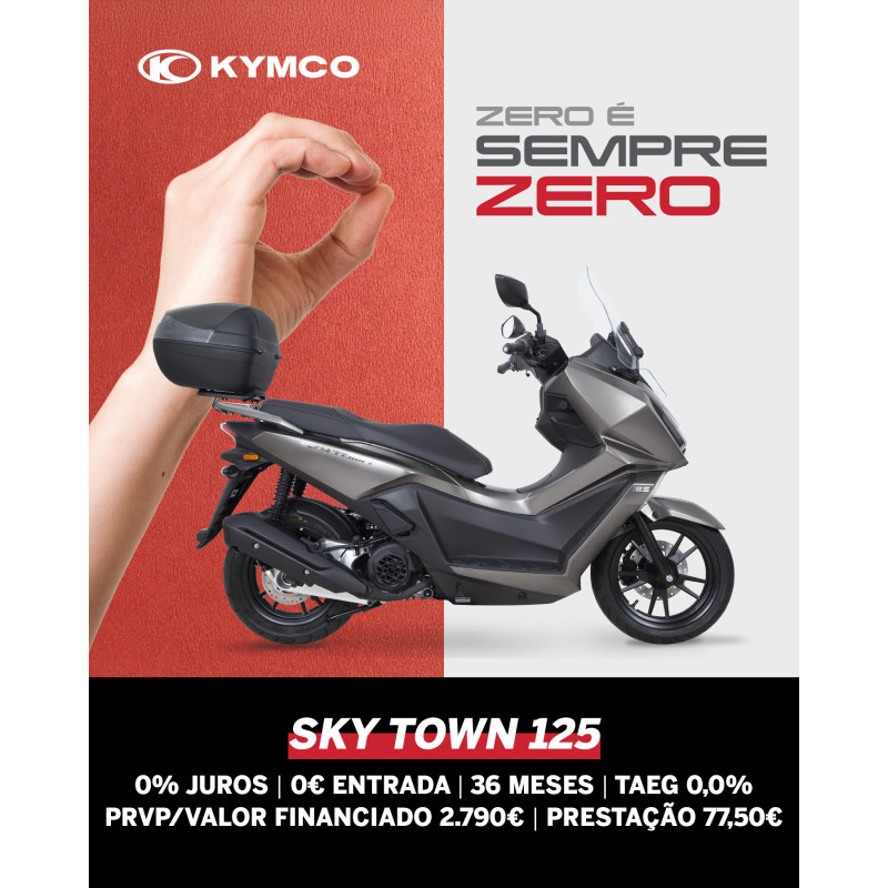 KYMCO SKYTOWN 125 (FINANCIAMENTO 0% JUROS)