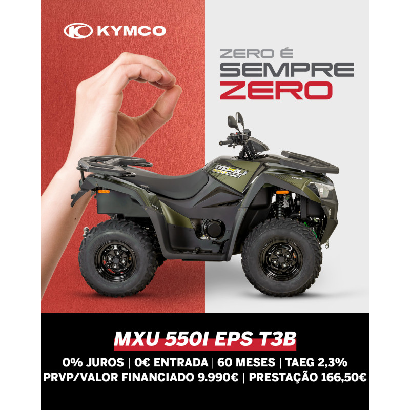KYMCO MXU 550i EPS T3B (FINANCIAMENTO 0% JUROS)