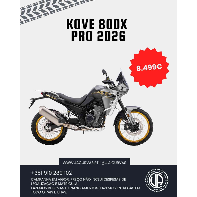 KOVE 800X PRO 2026 (CAMPANHA EM VIGOR)