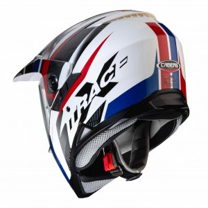 CABERG XTRACE SAVANA BRANCO/VERMELHO/AZUL