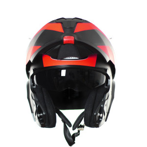 HJC C91 TALY VERMELHO / PRETO