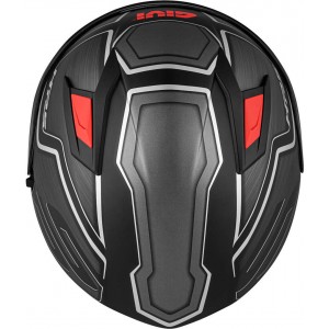 GIVI 50.6 SPORT DEEP PRETO/VERMELHO MATE