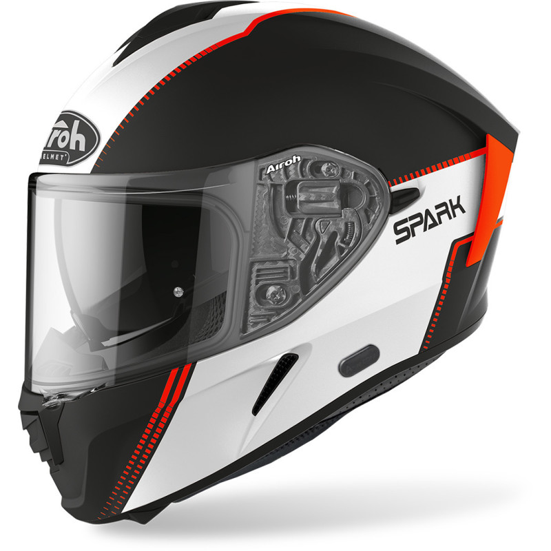 AIROH SPARK FLOW MATT ORANGE