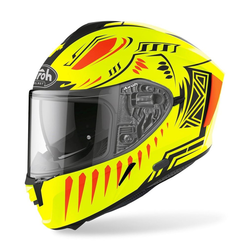 AIROH SPARK AMARELO FLUO MATE