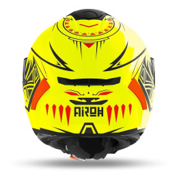 AIROH SPARK AMARELO FLUO MATE